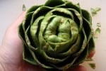 Johny Carinos Artichokes and Angel Hair Pasta