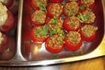 Cherry Tomatoes Stuffed with Spanish Olive Tapenade