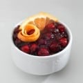 bowl of cranberry salad