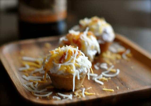 bacon beer cheese cupcake bacon beer jarlsberg cupcake