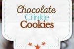 Chocolate Crinkle Cookies