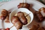 Brown Sugar Bacon Wrapped Little Smokies
